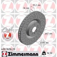ZIMMERMANN 400.3696.20 Bremsscheibe