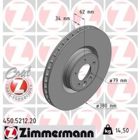 ZIMMERMANN 450.5212.20 Bremsscheibe