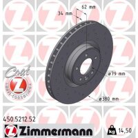 ZIMMERMANN 450.5212.52 Bremsscheibe