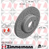 ZIMMERMANN 150.2920.32 Bremsscheibe