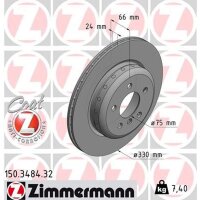 ZIMMERMANN 150.3484.32 Bremsscheibe