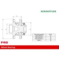 Schaeffler FAG 713 6237 40 Radlagersatz