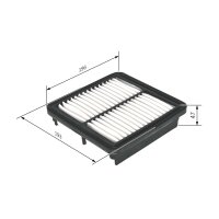 BOSCH F 026 400 352 Luftfilter