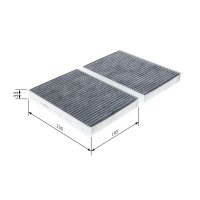 BOSCH 1 987 435 578 Filter, Innenraumluft