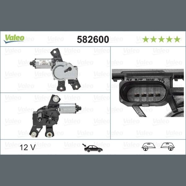 VALEO 582600 Wischermotor