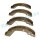 RAP BRAKES R-S0412 Bremsbackensatz, Feststellbremse