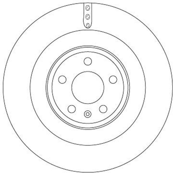 TRW DF6343S Bremsscheibe