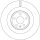TRW DF6343S Bremsscheibe