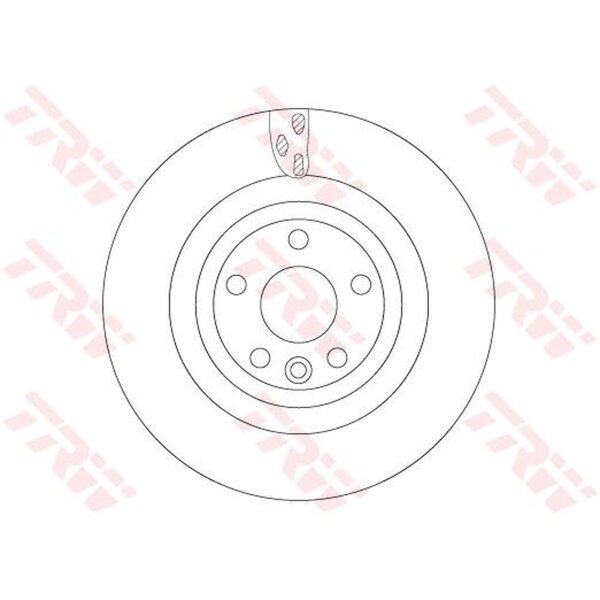 TRW DF6706S Bremsscheibe