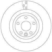 TRW DF6706S Bremsscheibe