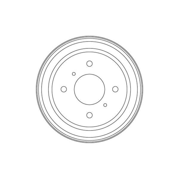 TRW DB4554 Bremstrommel