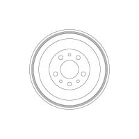 TRW DB4563 Bremstrommel