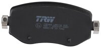 TRW GDB2175 Bremsbelagsatz, Scheibenbremse