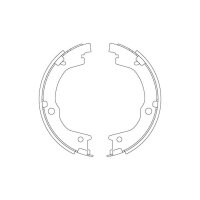 TRW GS8829 Bremsbackensatz, Feststellbremse