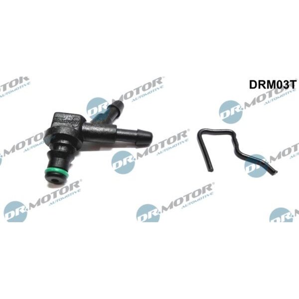 Dr.Motor Automotive DRM03T Schlauchverbinder, Kraftstoffschlauch