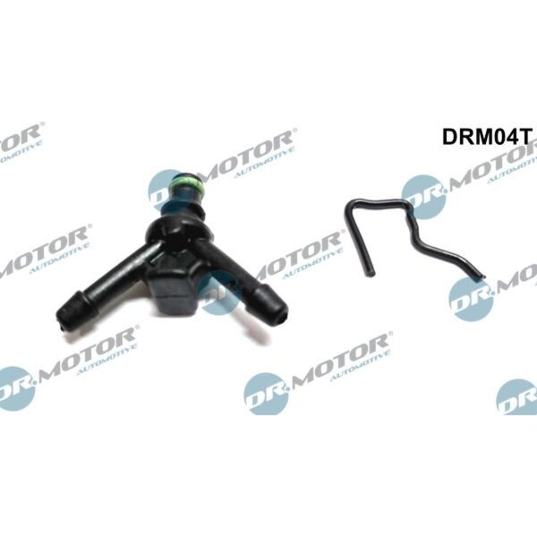 Dr.Motor Automotive DRM04T Schlauchverbinder, Kraftstoffschlauch