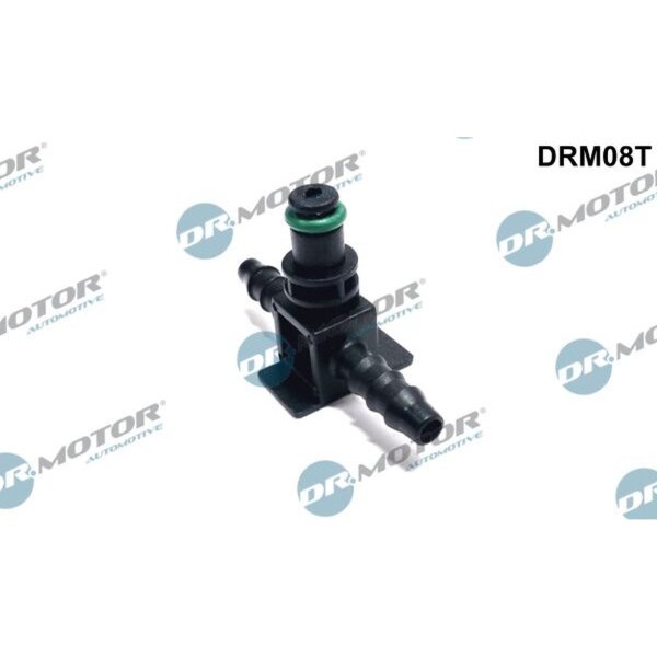 Dr.Motor Automotive DRM08T Schlauchverbinder, Kraftstoffschlauch