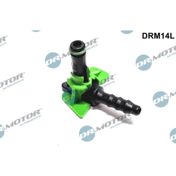 Dr.Motor Automotive DRM14L Schlauchverbinder, Kraftstoffschlauch