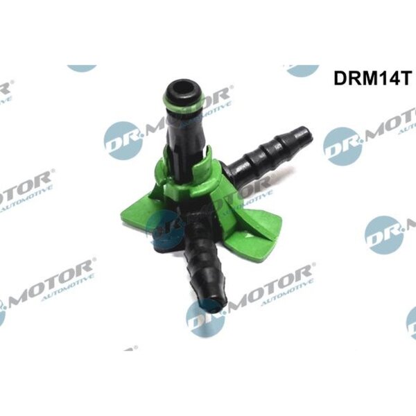 Dr.Motor Automotive DRM14T Schlauchverbinder, Kraftstoffschlauch