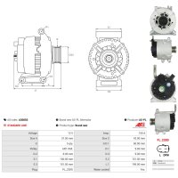 AS-PL A3085S Generator