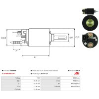 AS-PL SS9098S Magnetschalter, Starter