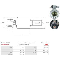 AS-PL SS3095S Magnetschalter, Starter