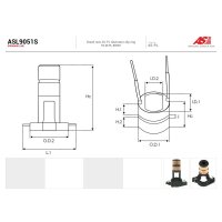 AS-PL ASL9051S Schleifring, Generator