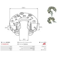 AS-PL ARC6088S Gleichrichter, Generator