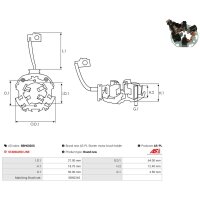 AS-PL SBH6020S Halter, Kohlebürsten