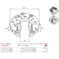 AS-PL ARC3142S Gleichrichter, Generator