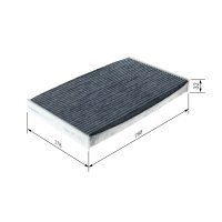 BOSCH 1 987 435 591 Filter, Innenraumluft
