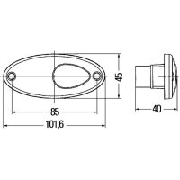 HELLA 2PG 964 295-011 Positionsleuchte
