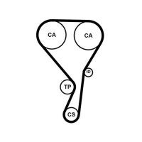 CONTINENTAL CTAM CT1215 Zahnriemen
