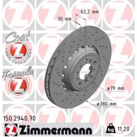 ZIMMERMANN 150.2940.70 Bremsscheibe