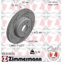 ZIMMERMANN 150.3480.54 Bremsscheibe