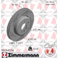 ZIMMERMANN 150.3483.54 Bremsscheibe