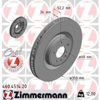 ZIMMERMANN 460.4514.20 Bremsscheibe