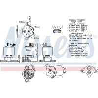 NISSENS 98206 AGR-Ventil