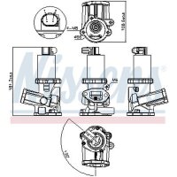 NISSENS 98175 AGR-Ventil