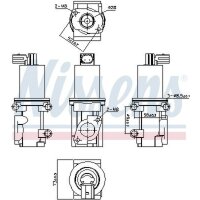 NISSENS 98193 AGR-Ventil