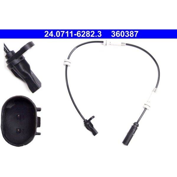 ATE 24.0711-6282.3 Sensor, Raddrehzahl