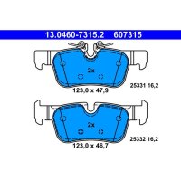 ATE 13.0460-7315.2 Bremsbelagsatz, Scheibenbremse