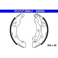 ATE 03.0137-0504.2 Bremsbackensatz