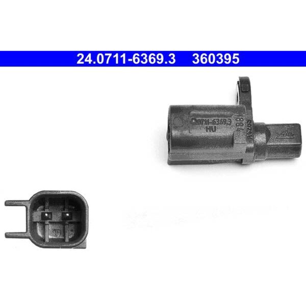 ATE 24.0711-6369.3 Sensor, Raddrehzahl