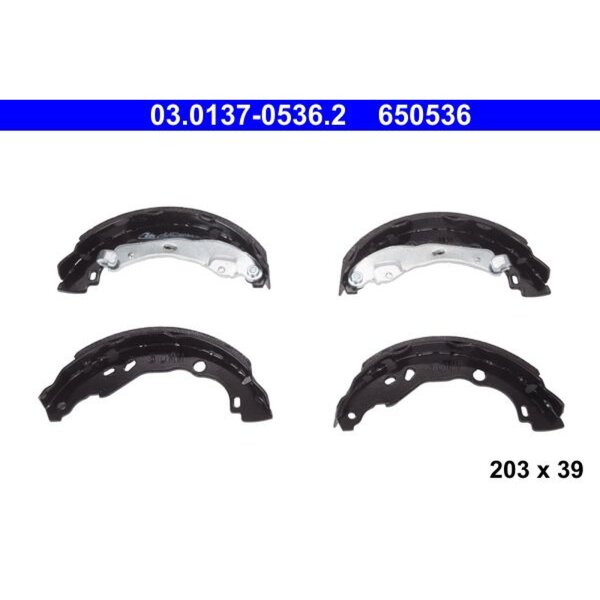 ATE 03.0137-0536.2 Bremsbackensatz