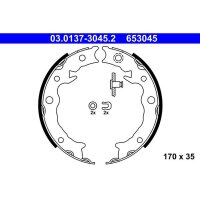 ATE 03.0137-3045.2 Bremsbackensatz, Feststellbremse