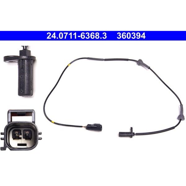 ATE 24.0711-6368.3 Sensor, Raddrehzahl