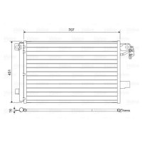 VALEO 814461 Kondensator, Klimaanlage