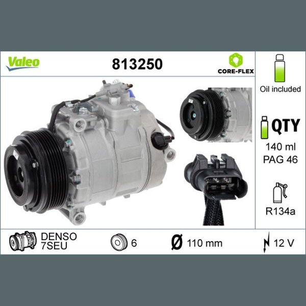 VALEO 813250 Kompressor, Klimaanlage