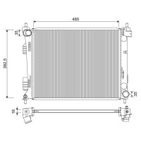 VALEO 701347 Kühler, Motorkühlung